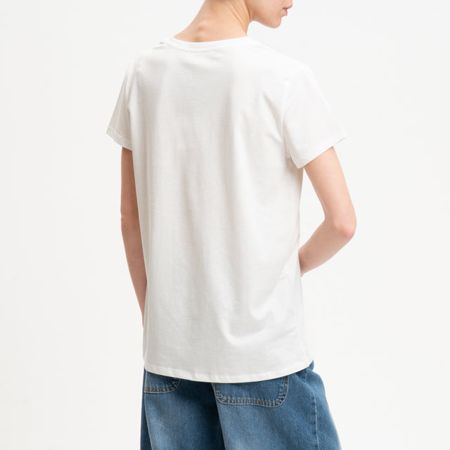 Camiseta Vicolo LOVE ME - blanca