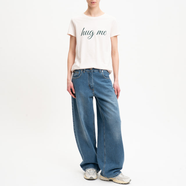 Vicolo-T-shirt HUG ME - rosa