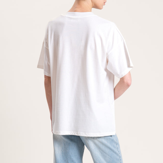Vicolo-T-shirt "SWEET DREAMS" - bianco