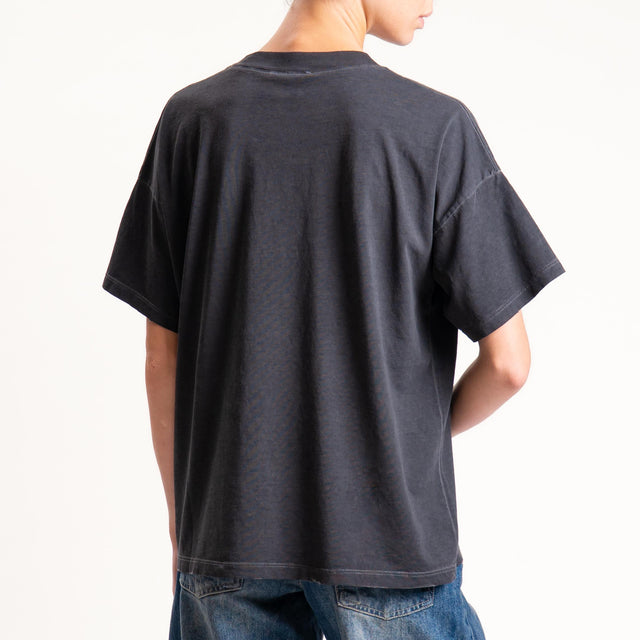 Vicolo-T-shirt "LOVE DEEPLY" - piombo