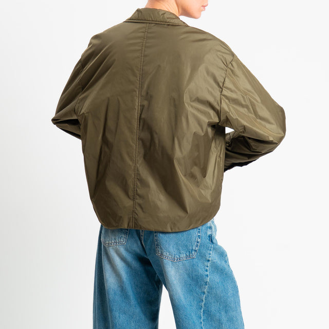 Vicolo-Giacca 100 grammi con tasche - militare