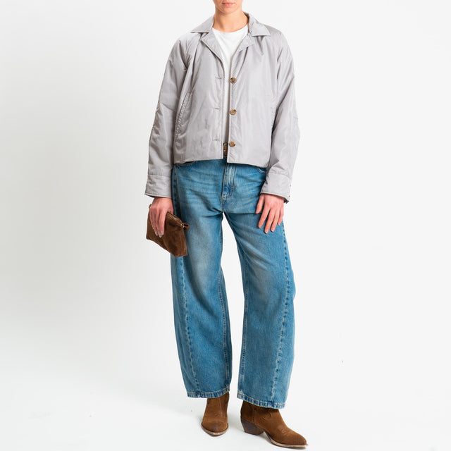 Vicolo-Giacca 100 grammi con tasche - perla