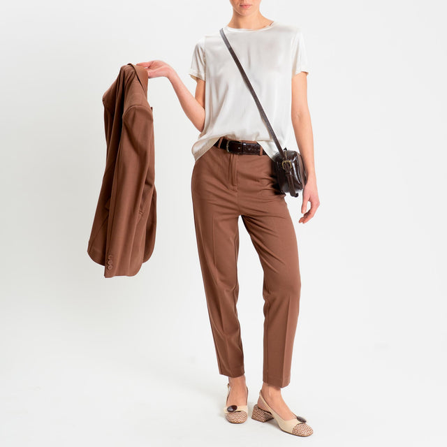 Vicolo-Pantalone punto milano elastico dietro - cookie