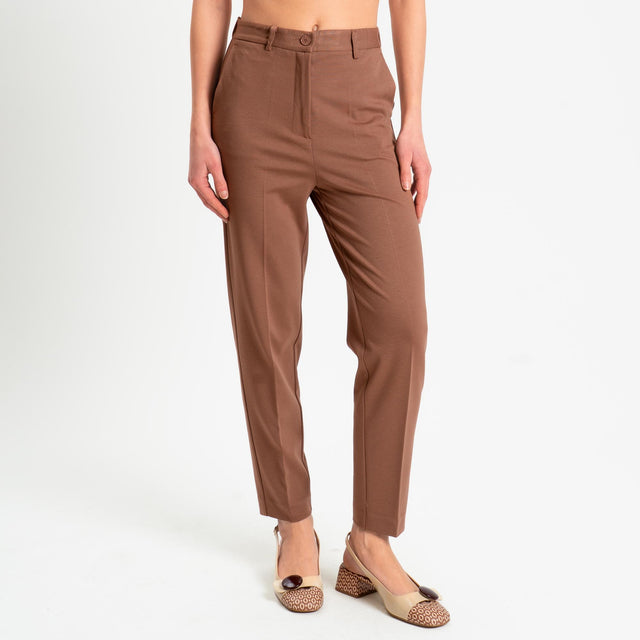 Vicolo-Pantalone punto milano elastico dietro - cookie