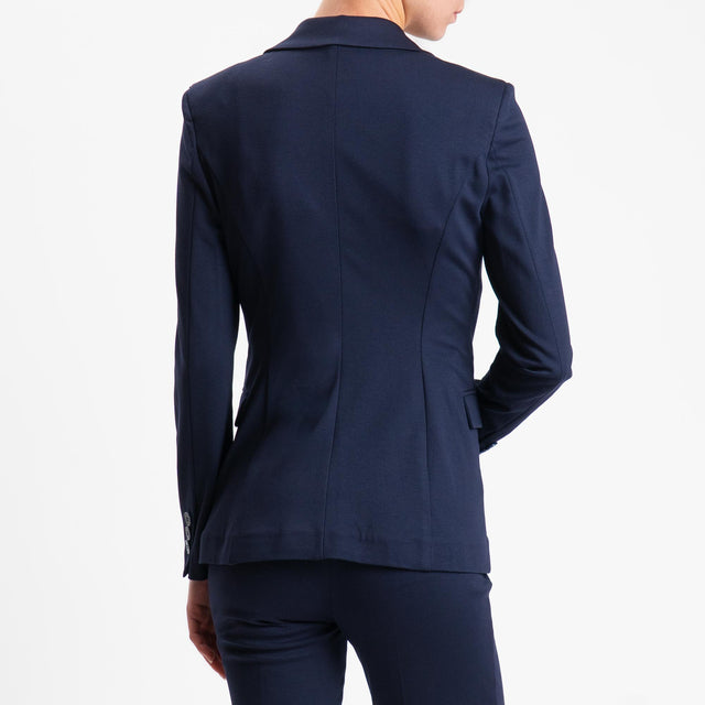 Vicolo-Giacca punto milano slim fit - blu
