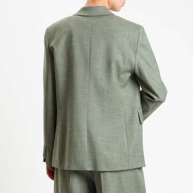 Vicolo-Giacca un bottone taglio vivo spacco dietro - origano