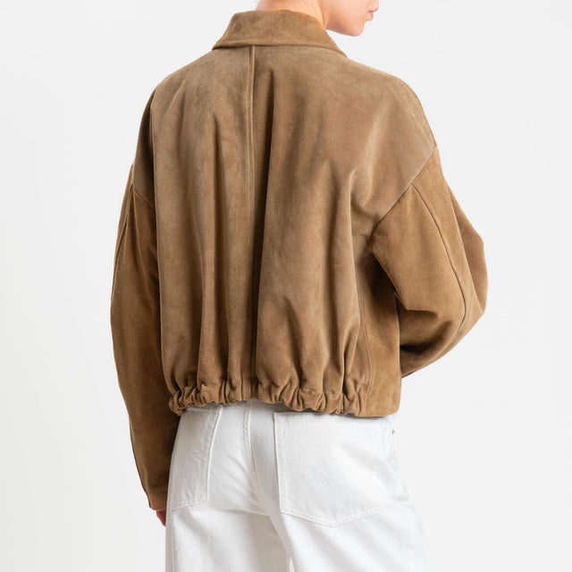 Vicolo-Bomber 100% genuine leather - camel