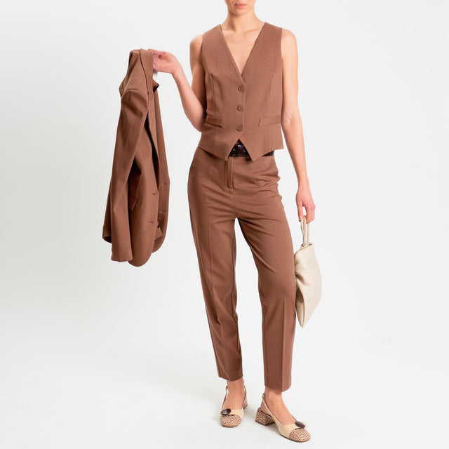 Vicolo-Gilet tre bottoni punto milano - cookie