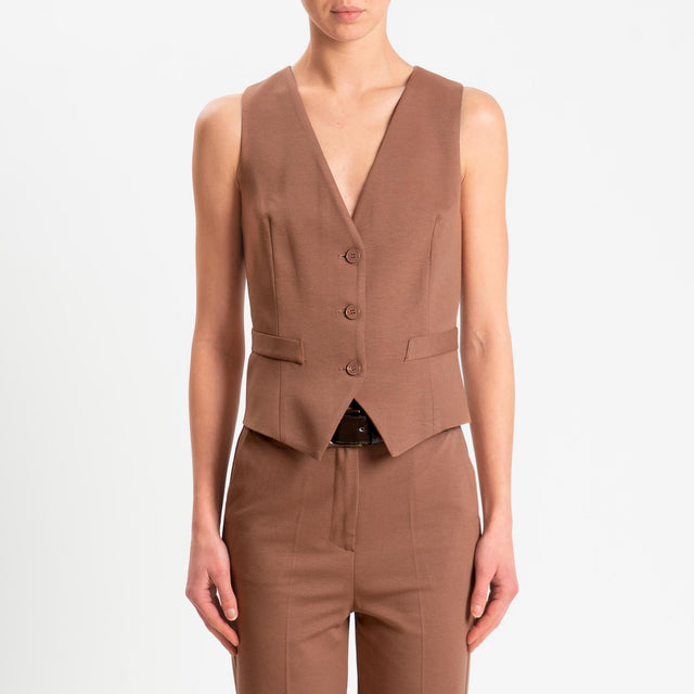 Vicolo-Gilet tre bottoni punto milano - cookie