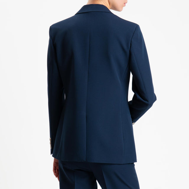 Vicolo-Giacca un bottone spacco dietro - blu