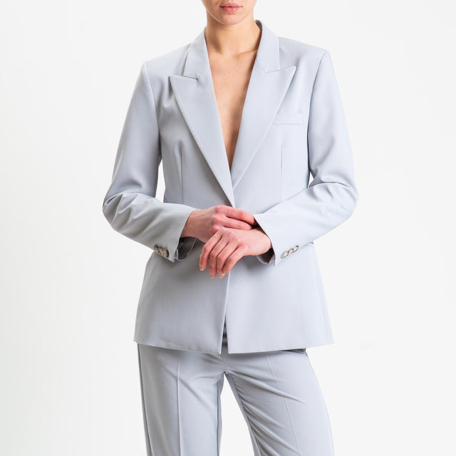 Vicolo-Giacca un bottone spacco dietro - perla