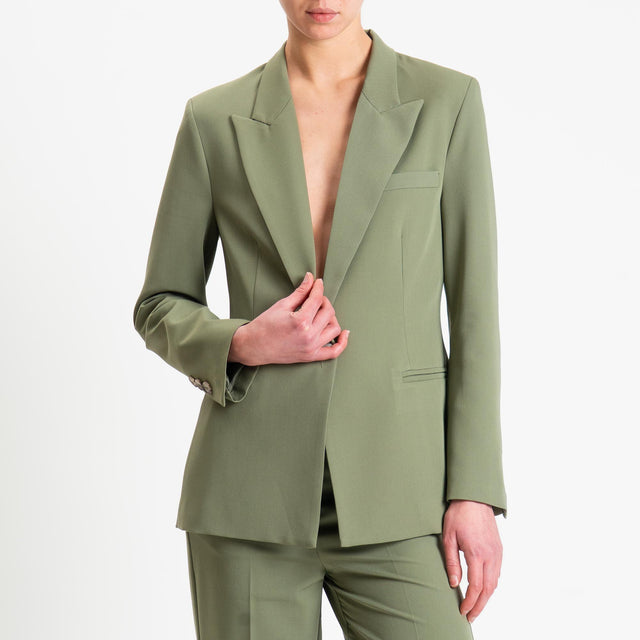 Vicolo-Giacca un bottone spacco dietro - verde