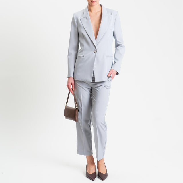 Vicolo-Pantalone con elastico dietro - perla