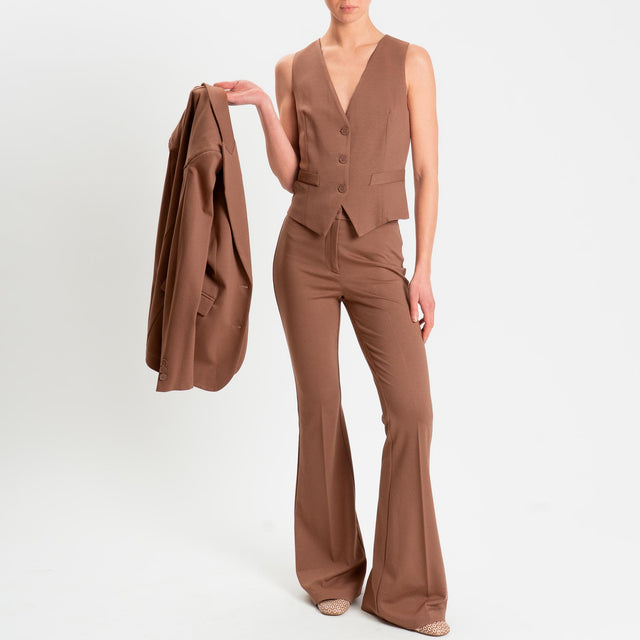 Vicolo-Pantalone bootcut punto milano - cookie