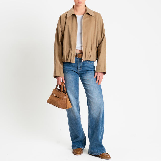 Vicolo-Giacca bomber con pinces - coloniale