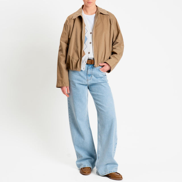 Vicolo-Giacca bomber con pinces - coloniale