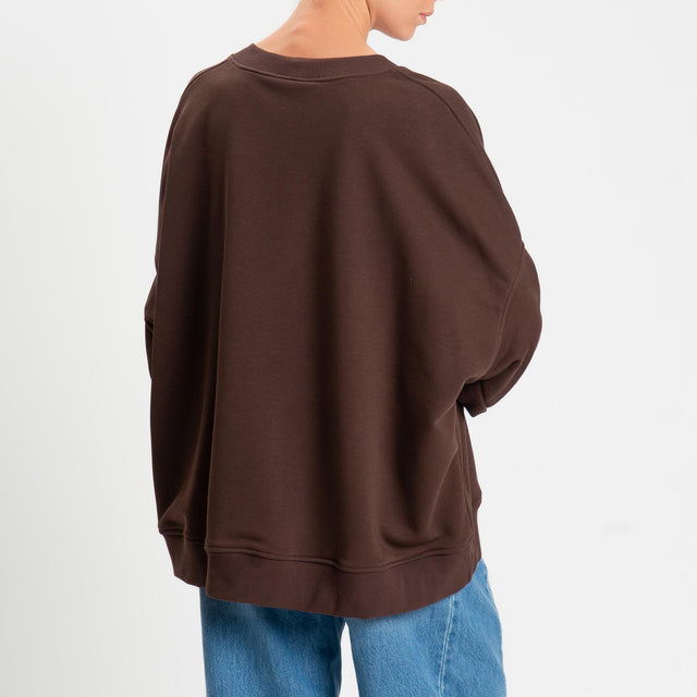 Vicolo-Felpa over scollo v - moro