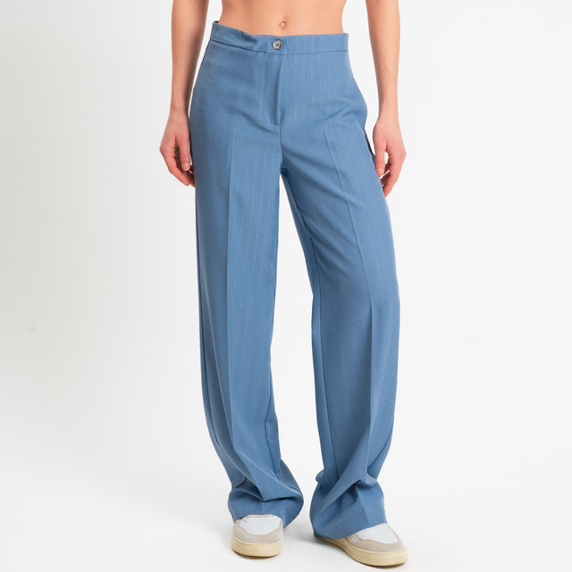 Vicolo-Pantalone gessato - carta da zucchero