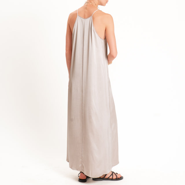 Vicolo-Abito vogatore in satin - taupe