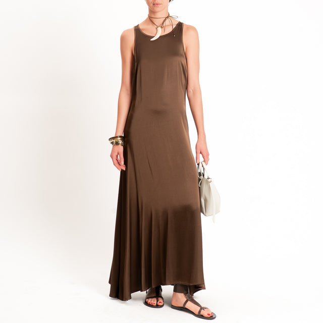 Vicolo-Abito vogatore in satin - moro