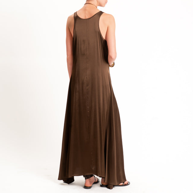 Vicolo-Abito vogatore in satin - moro