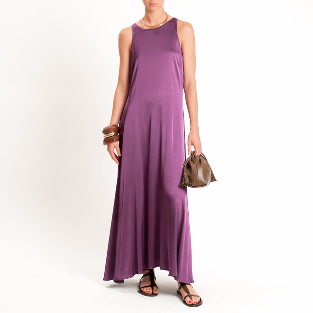 Vicolo-Abito vogatore in satin - malva