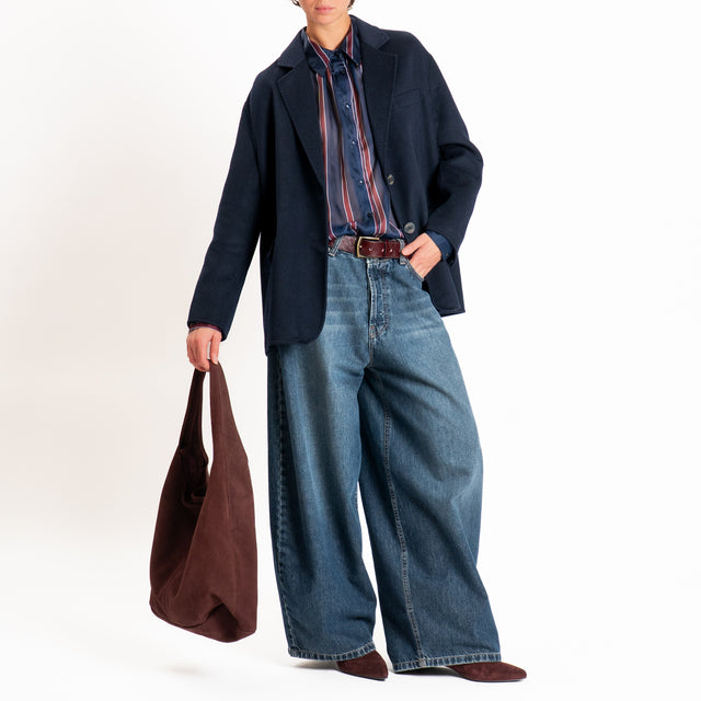 Vicolo-Giacca HAND MADE due bottoni - blu