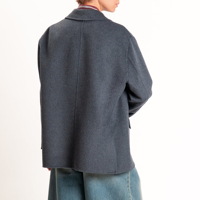 Vicolo-Giacca HAND MADE due bottoni - antracite