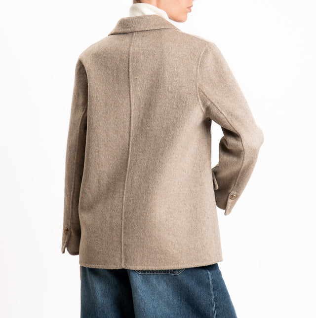Vicolo-Giacca doppiopetto HAND MADE misto lana - cacha