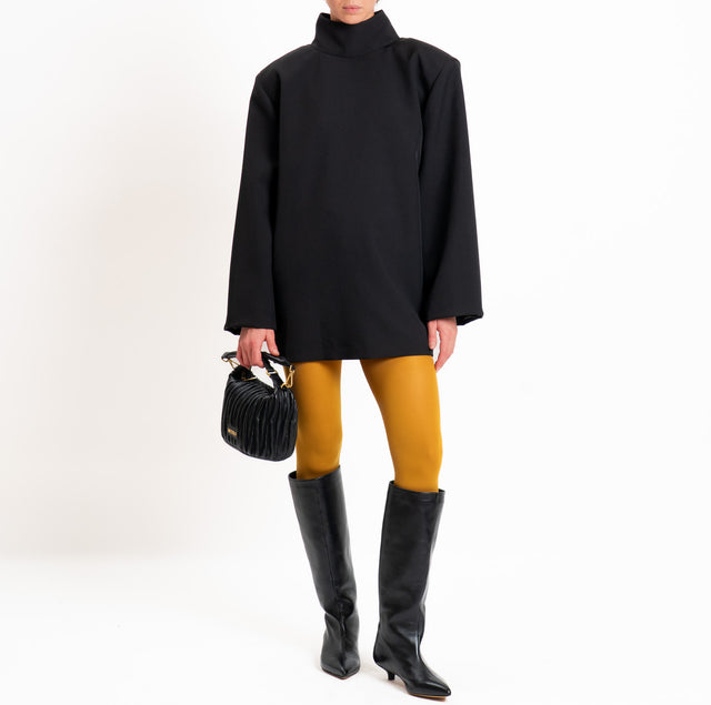 Vicolo-Mini abito con spalline - nero