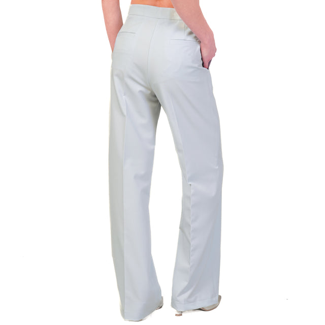 Pantalones rectos de calle - Sky