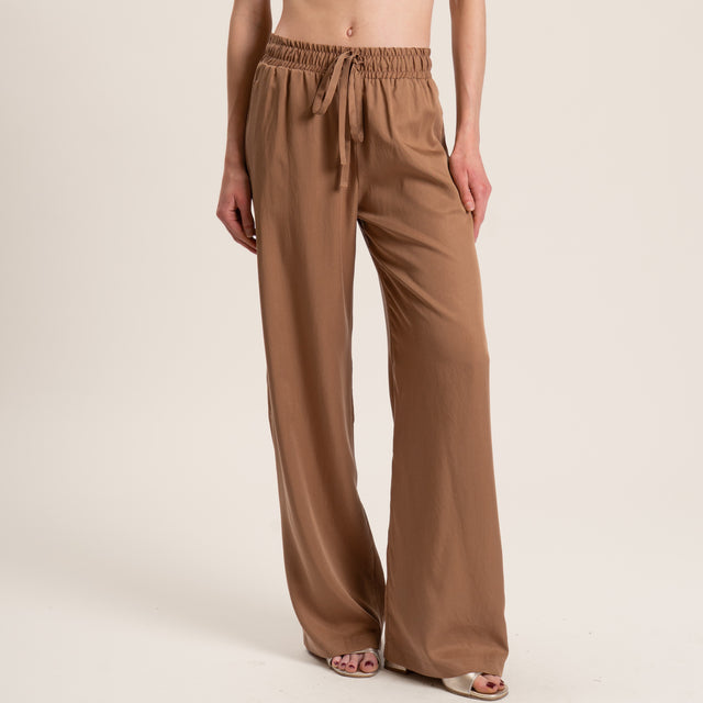 Vicolo-Pantalone con coulisse elastico in vita - biscotto