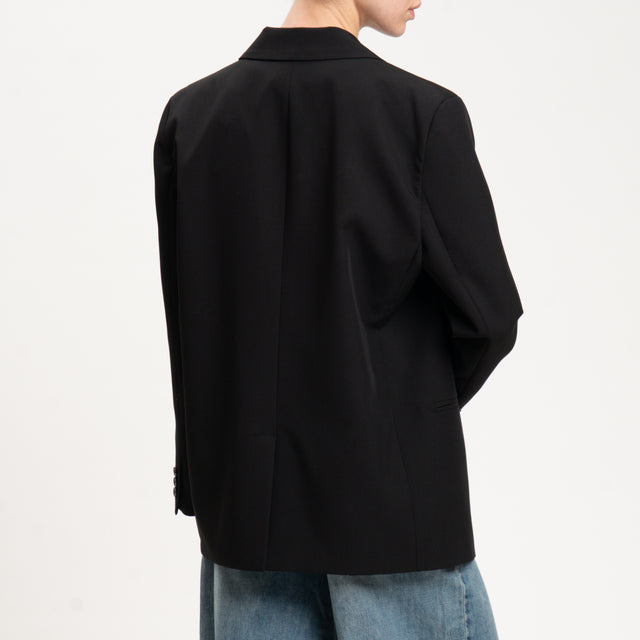 Vicolo-Giacca oversize 1 bottone - nero
