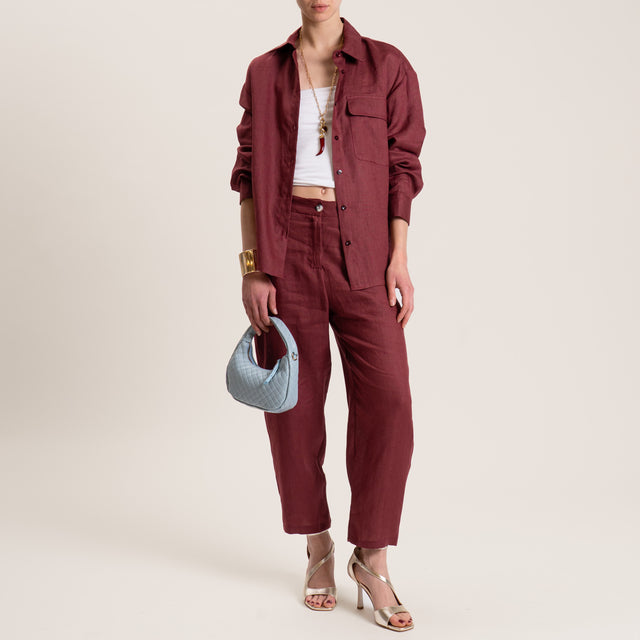Vicolo-Camicia in lino - india