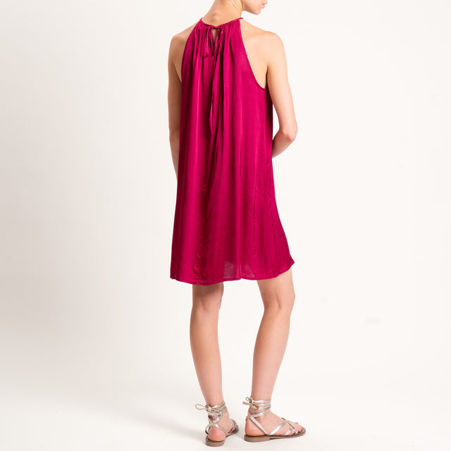 Vicolo-Abito vogatore satin - fragola
