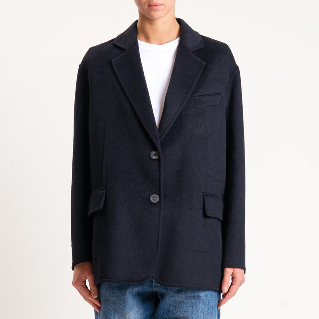 Vicolo-Giacca HAND MADE due bottoni - nero