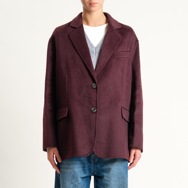 Vicolo-Giacca HAND MADE due bottoni - Bordeaux