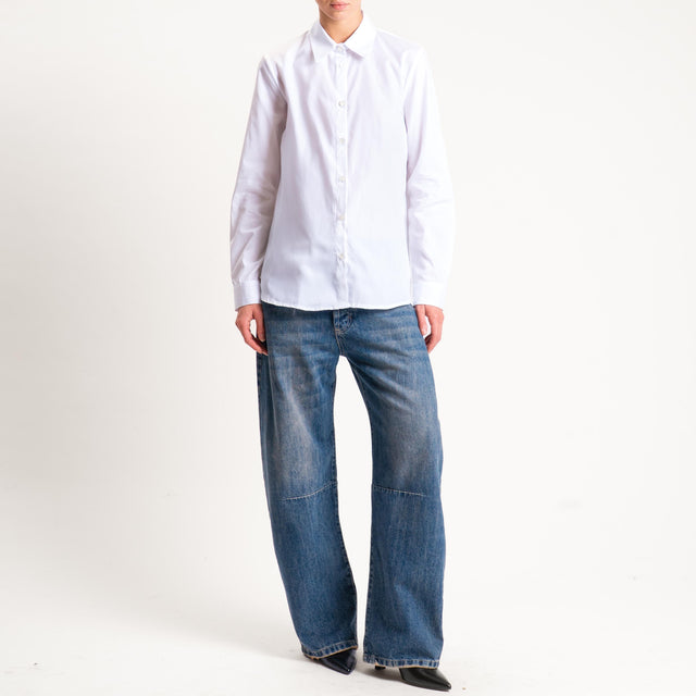 Vicolo-Camicia in cotone - bianco