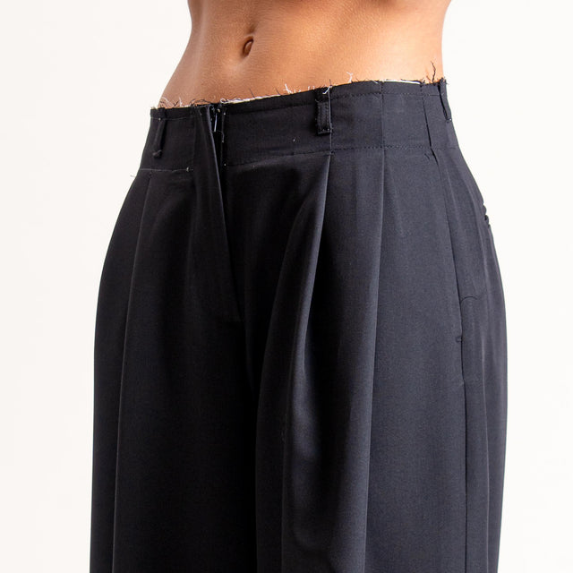 Vicolo-Pantalone con pinces - nero