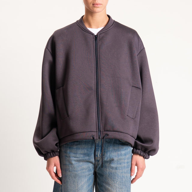 Vicolo-Bomber neoprene - moro