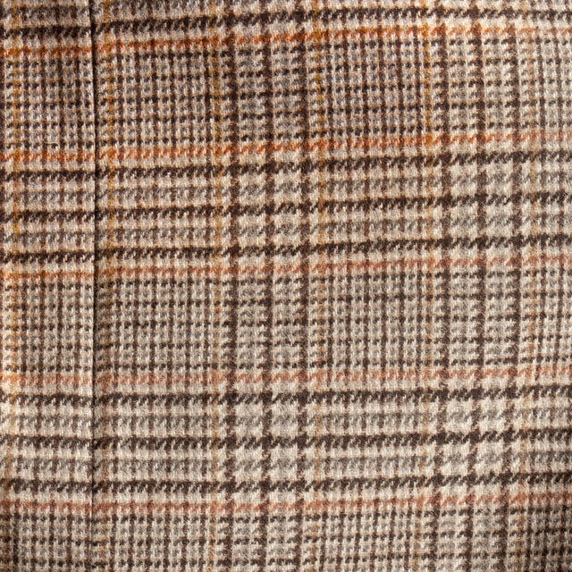 Vicolo-Giacca principe di galles misto lana - beige/cuoio/moro