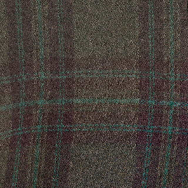 Vicolo-Giacca fantasia misto lana con spille - check militare/moro