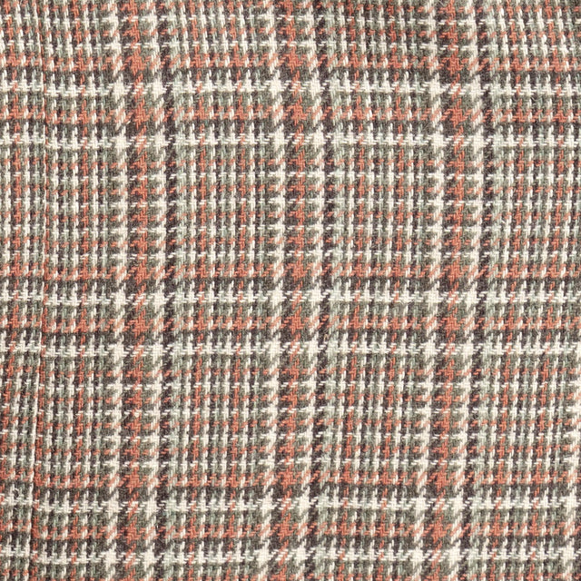 Vicolo-Giacca fantasia misto lana con spille - principe di galles coccio/militare/latte