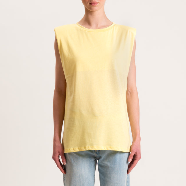 Vicolo-T-shirt con spalline - mimosa