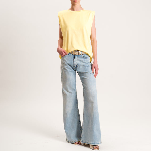 Vicolo-T-shirt con spalline - mimosa
