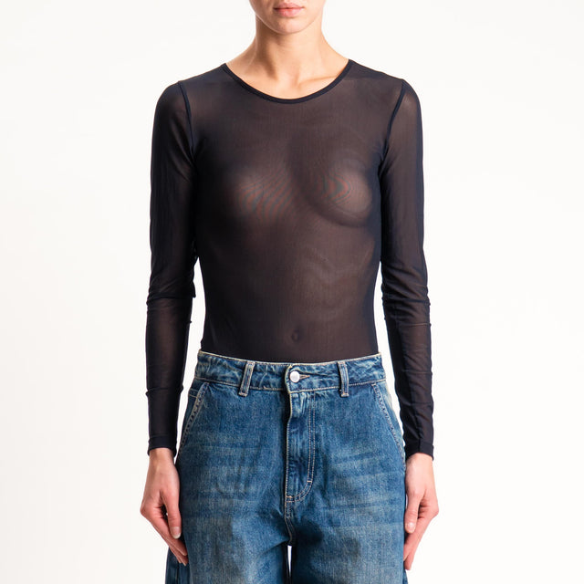 Vicolo-Body elasticizzato - nero