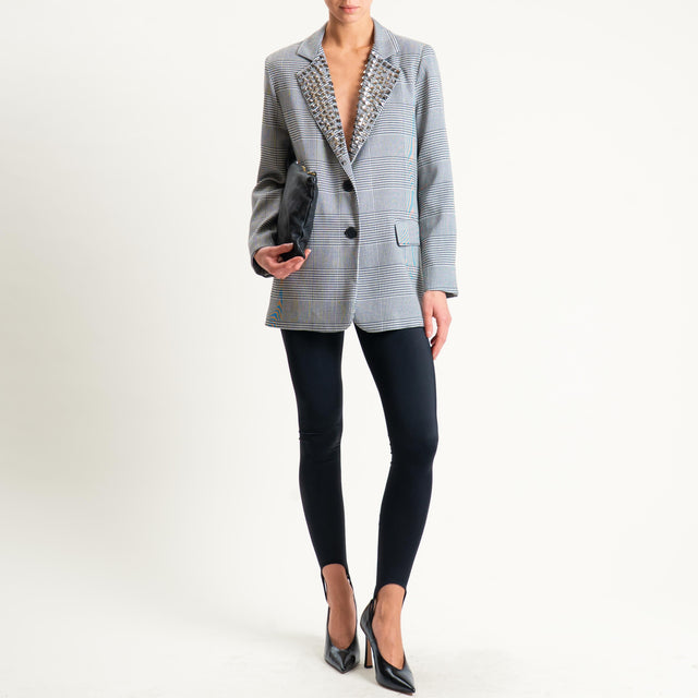 Vicolo-Leggings elastico in vita - nero