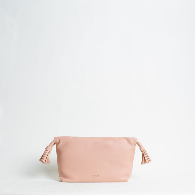 Vicolo-Borsa Tassel Small - cipria