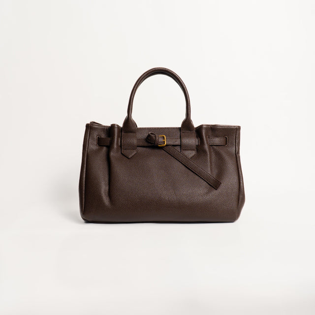 Vicolo- Borsa Journey bag small - fondente