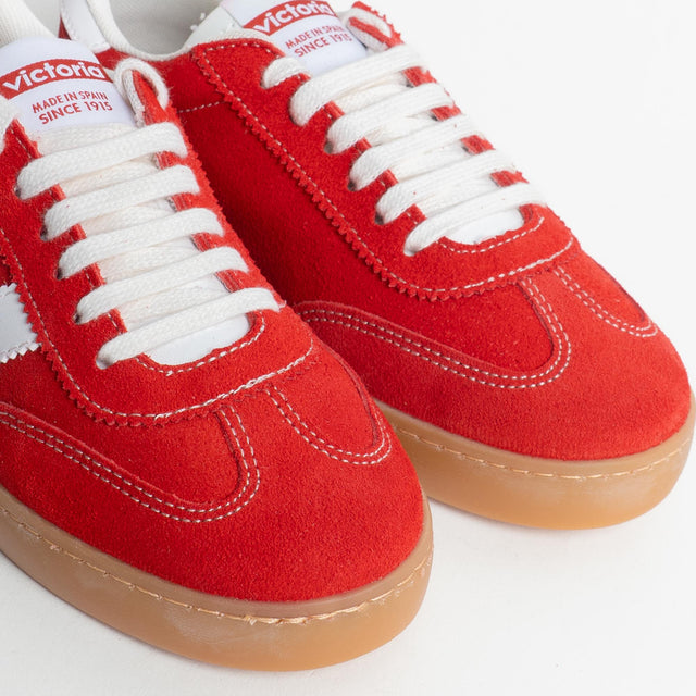 Victoria-Sneakers scamosciata - rosso